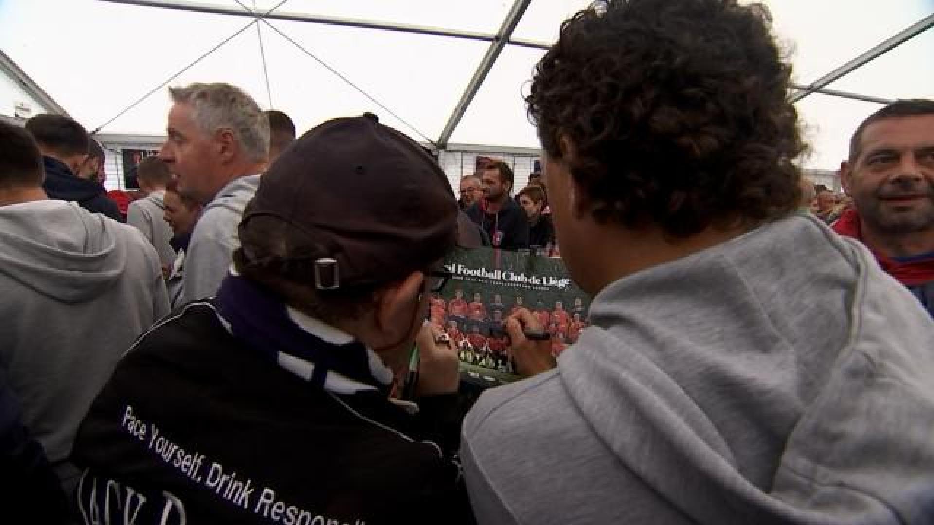 RFC Liège : fan day pluvieux, fan day heureux 