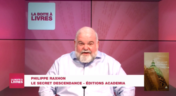 Boite à livres: Philippe Raxhon, le secret descendance (Editions Académia)