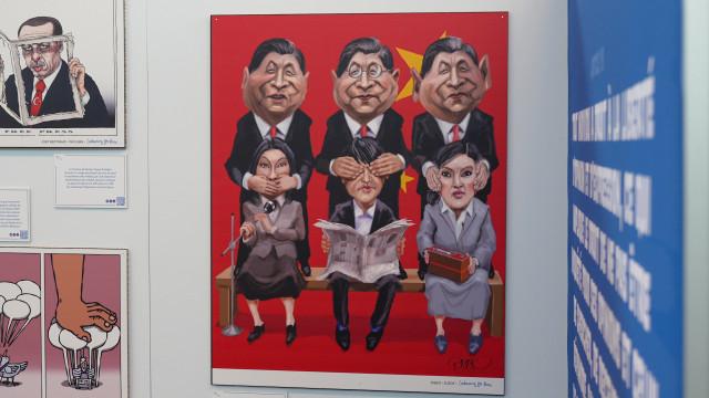 "Enjeux Humains" : Des dessins pour questionner l'état des Droits Humains dans le monde