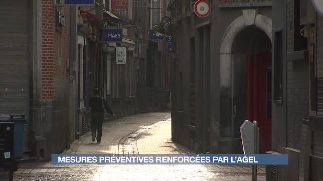 Mesures préventives renforcées par l'AGEL