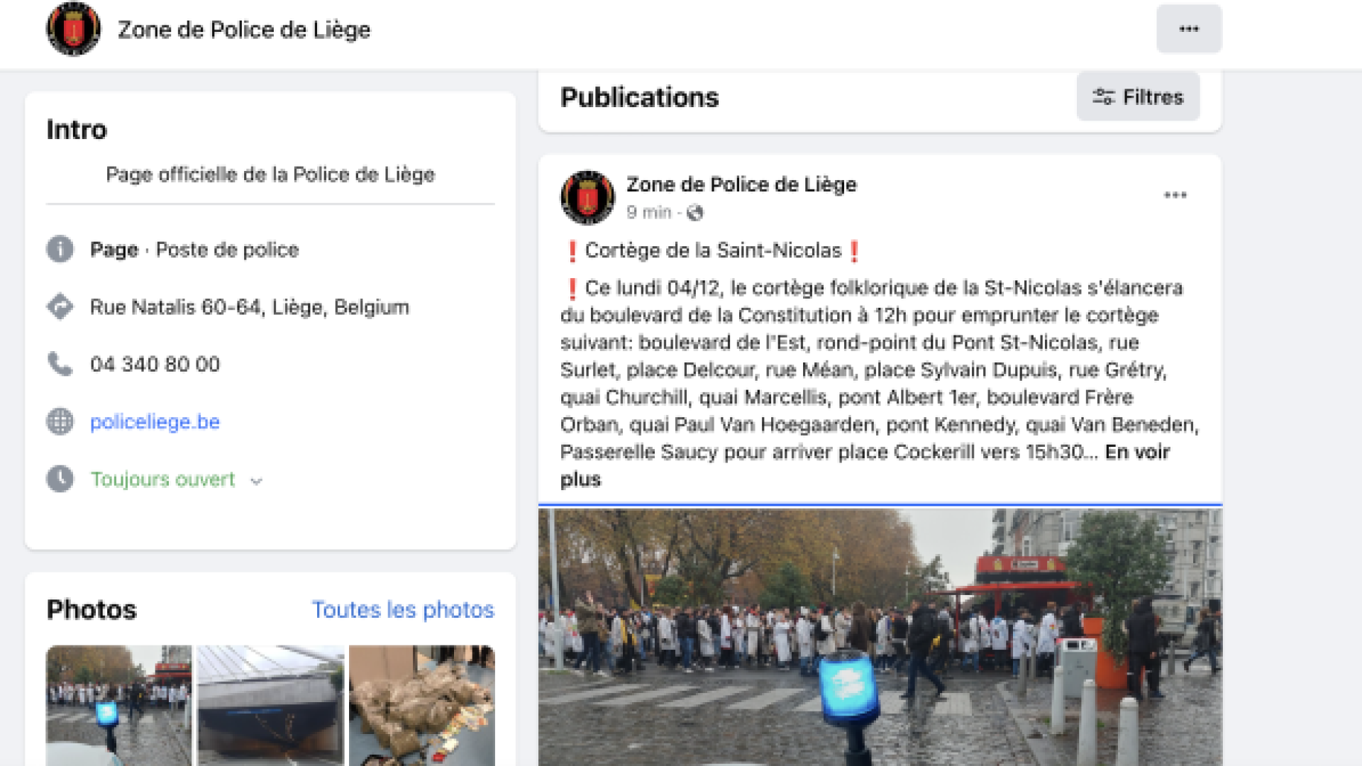 Cacophonie autour de la St Nicolas