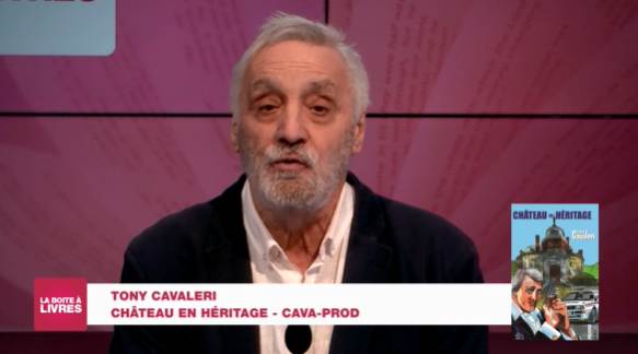 Boite à livres: Tony Cavaleri, Château en héritage (Cava-Prod)