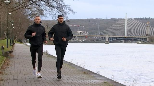 Réveillon hors du commun : deux coureurs parcourront 250 km, avec une escale à Liège !