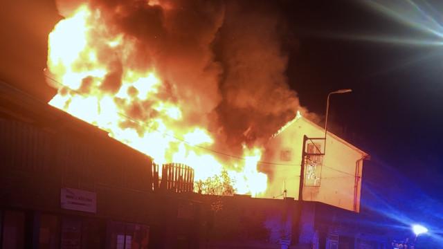 Gros incendie à Herstal 