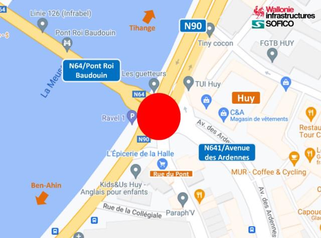 La nouvelle phase des travaux du giratoire "charte des libertés" reportée