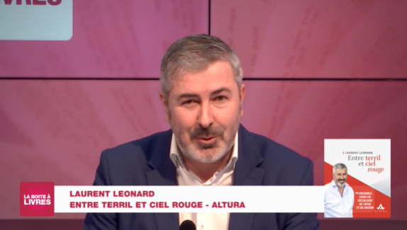 Boite à livres: Laurent Léonard, Entre terril et ciel rouge (Altura)
