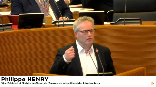 PW : Diana Nikolic interpelle Philippe Henry sur la TEC