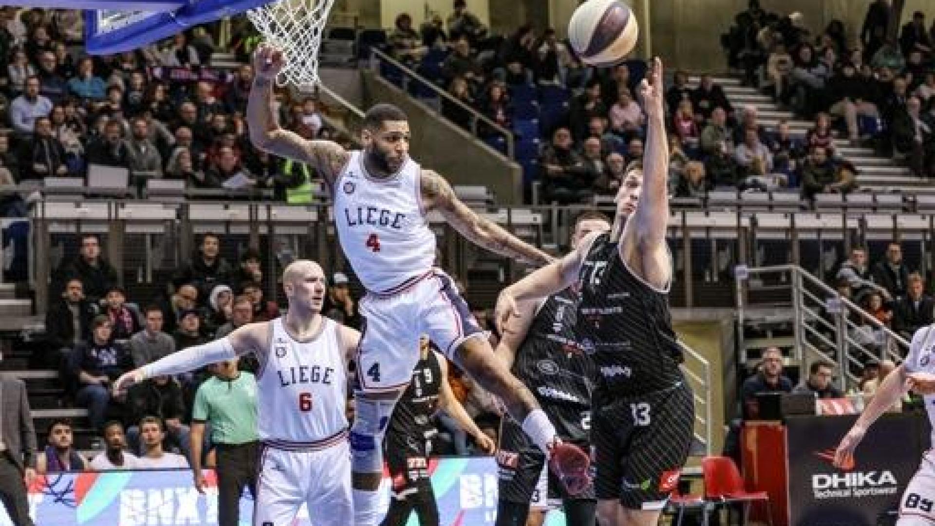 Basket : le RSW Liège qualifié pour les quarts de finale européens 