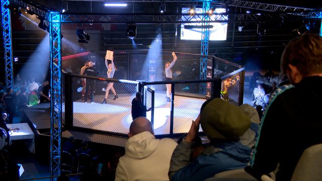 Clés de bras, coups de poing et de pieds: le gala de MMA au Country Hall a tenu ses promesses