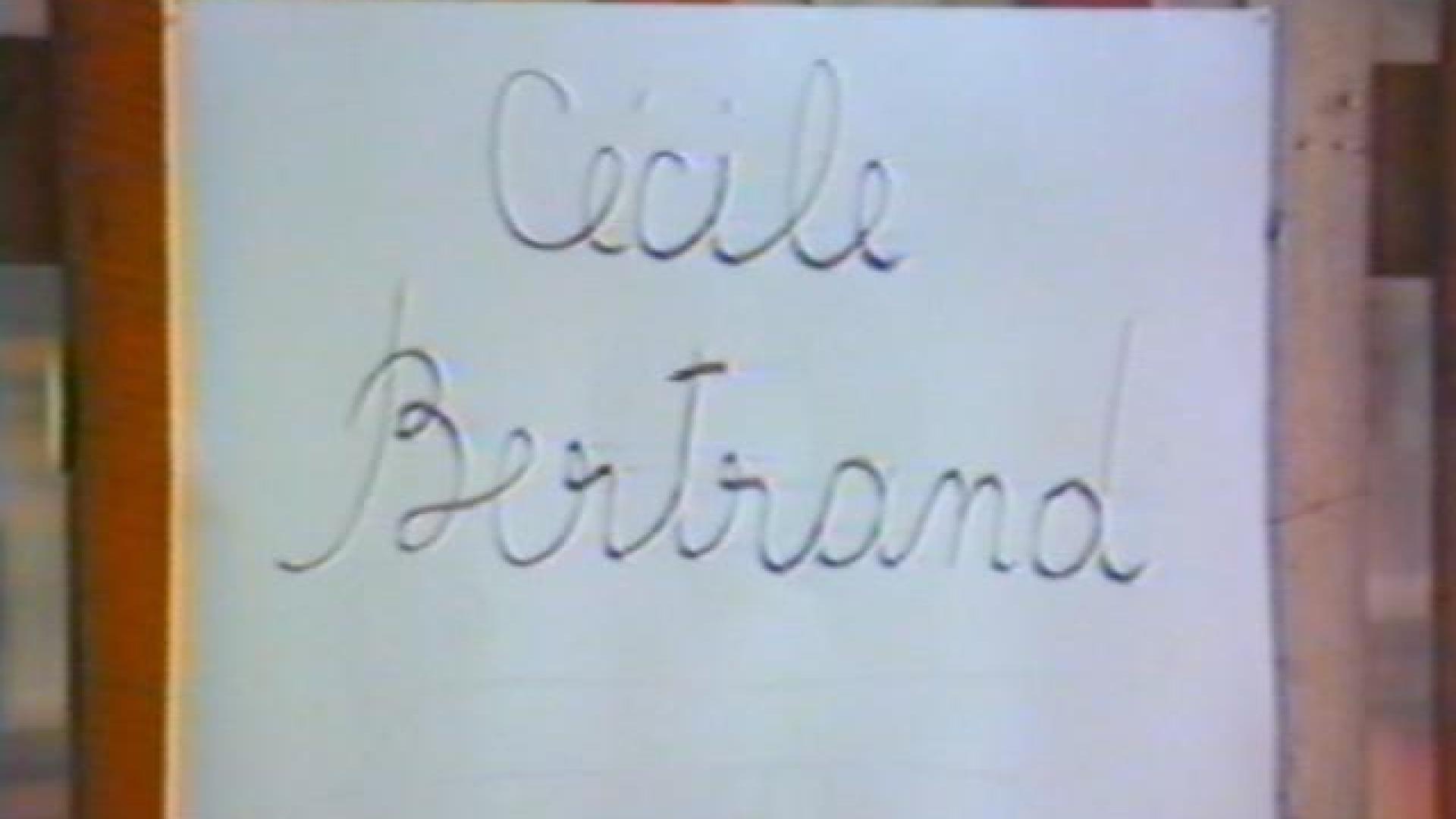 Archives - "Un artiste, Un Liégeois" - Cécile Bertrand