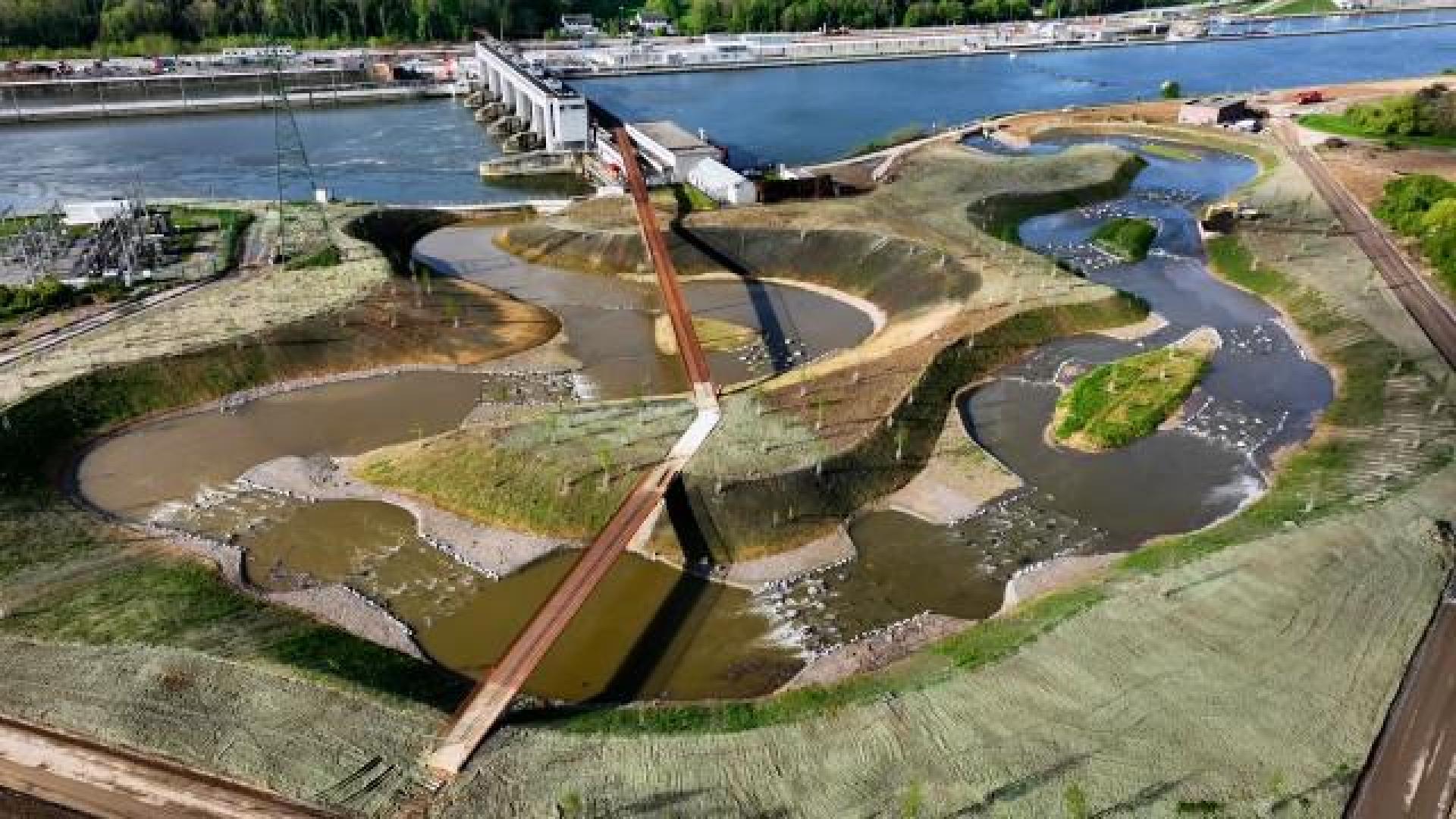 Ampsin : nouvelle passe à poisson inédite en Wallonie