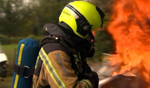 Une trentaine de pompiers mobilisés pour un important incendie à Wandre