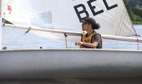 Stage de voile au Royal Yacht Club de la Meuse: sans vent, on s'adapte!