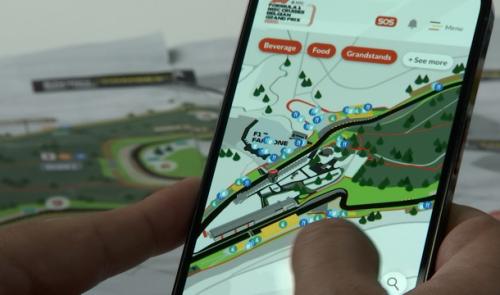 1ere appli mobile pour le GP de Spa-Francorchamps !