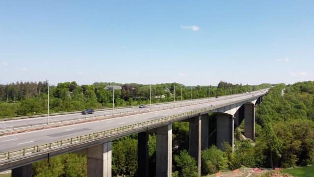 2 ans de travaux pour la réhabilitation du Viaduc de Huccorgne 