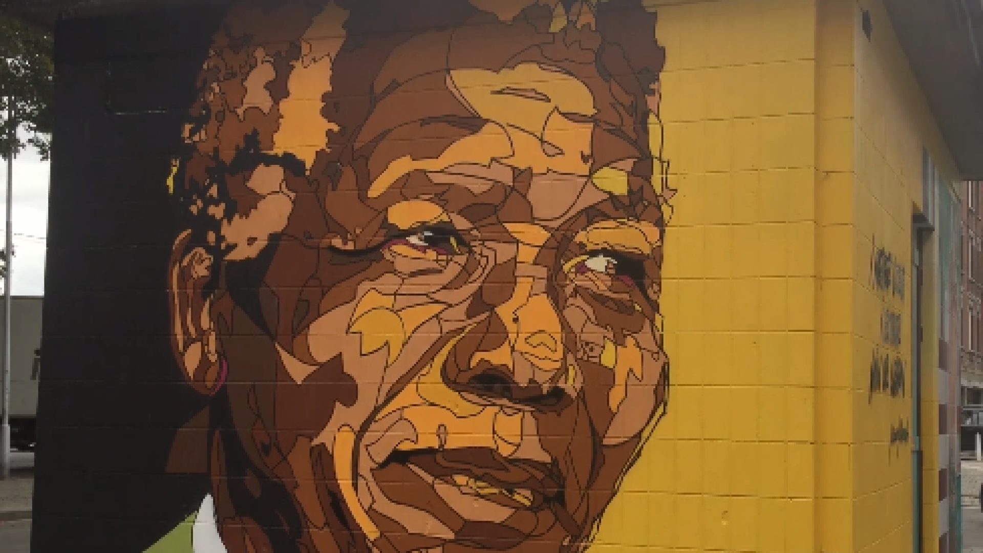2 fresques pour les 100 ans de Nelson Mandela 