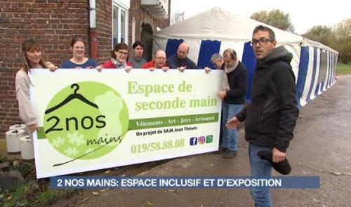 2 nos mains: espace d'inclusion et d'exposition à Geer