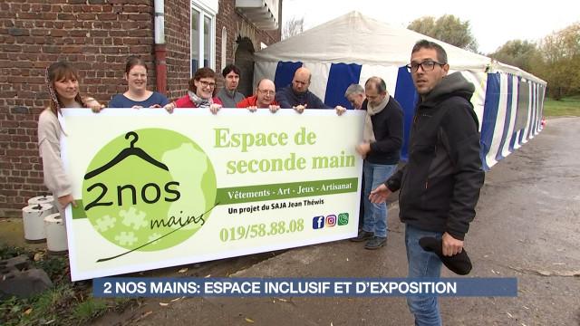2 nos mains: espace d'inclusion et d'exposition à Geer