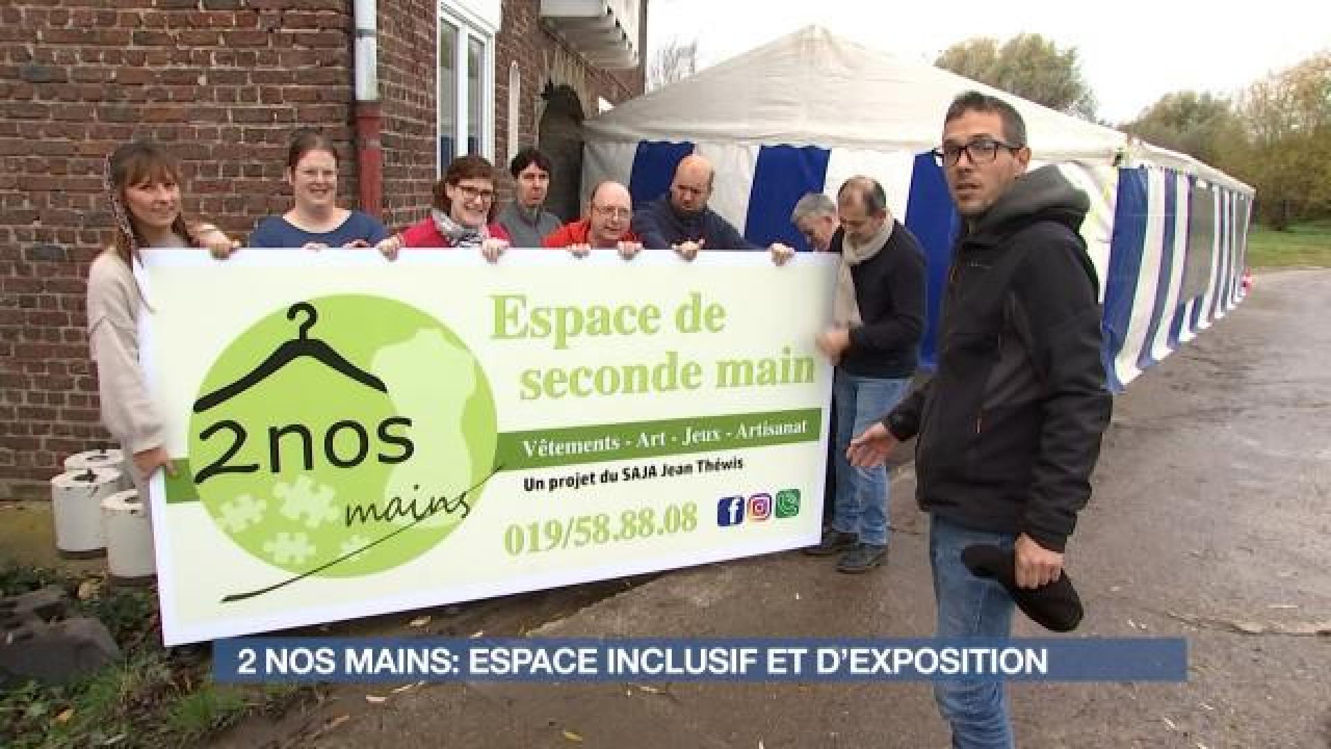 2 nos mains: espace d'inclusion et d'exposition à Geer