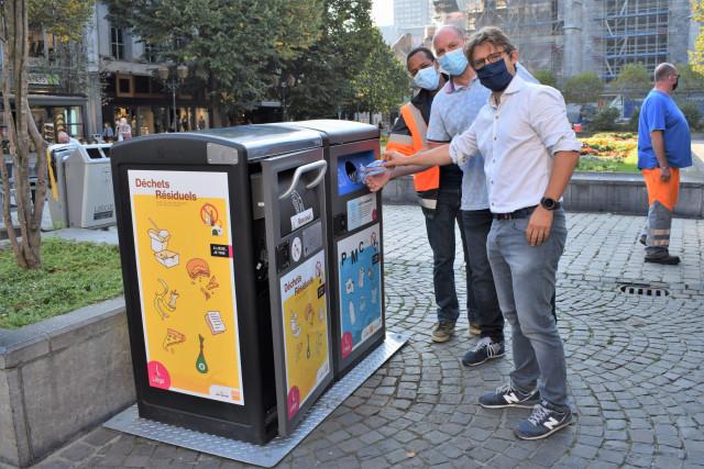 24 nouvelles poubelles intelligentes et connectées au centre de Liège 