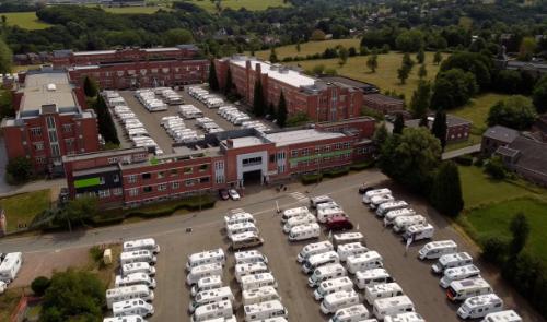 260 motorhomes à la caserne