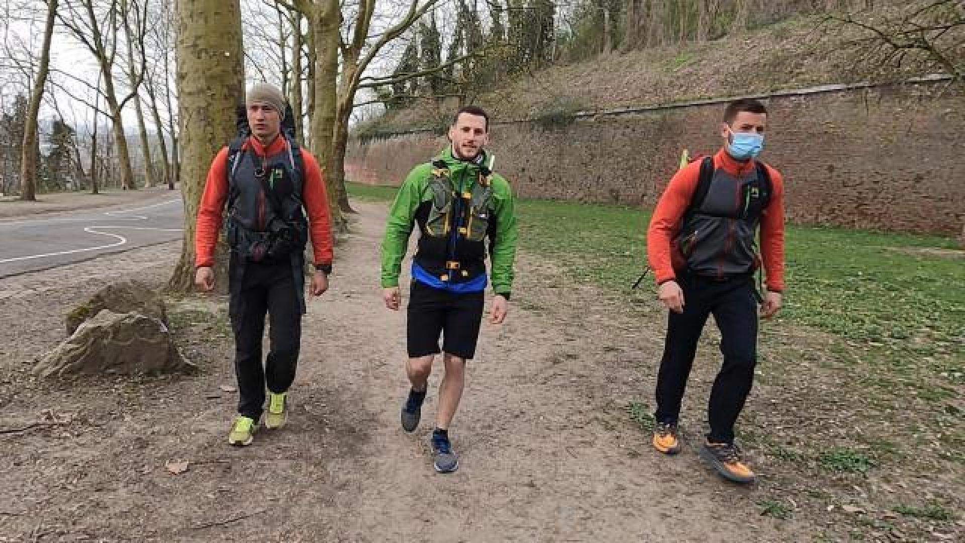 3 sportifs se lancent le défi de parcourir le GR20 en 5 jours