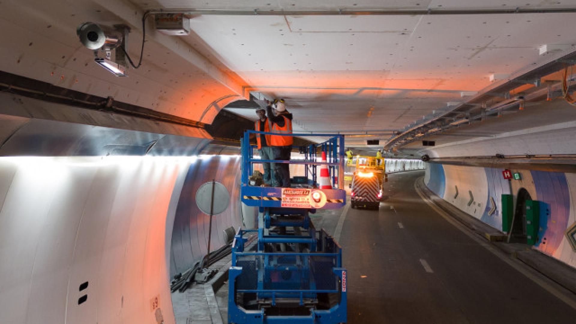 4 nouvelles nuits de fermeture pour le tunnel sous Cointe dans le sens Ardenne - Bruxelles 