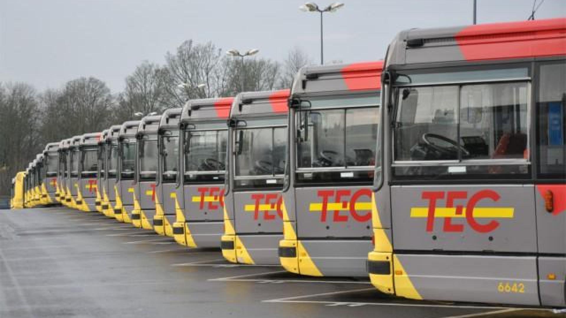 6 lignes TEC perturbées ce mercredi 18 décembre