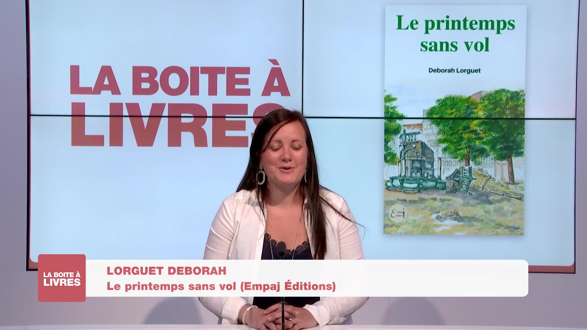 Boite à livres - Déborah Lorguet, Le printemps sans vol (Empaj Editions)