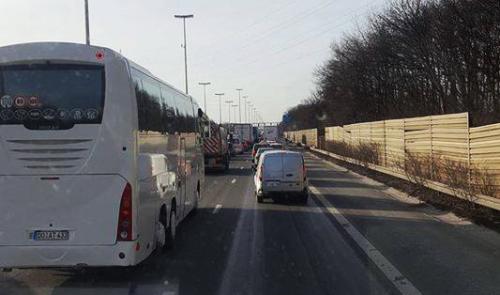 A nouveau la galère cet après-midi sur la E40