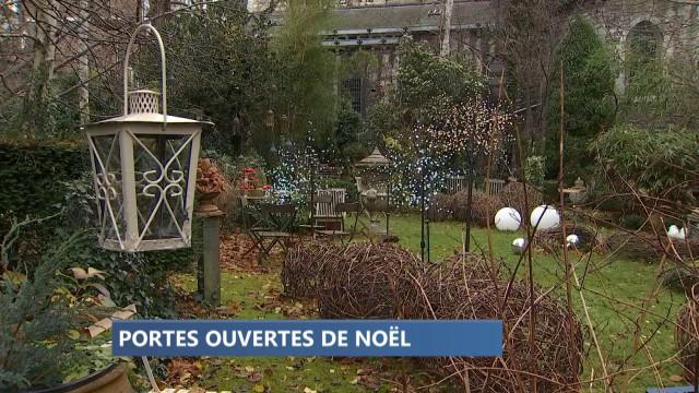 Les décorations féériques du curé de l'Eglise St Pierre à Huy