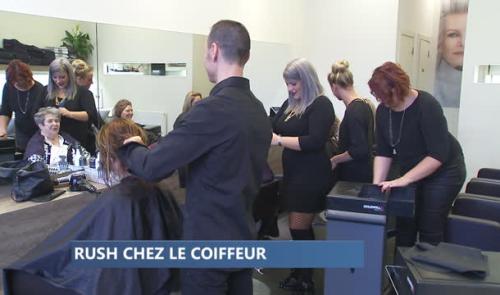 Réveillon : rush chez les coiffeurs