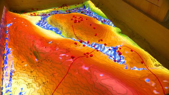 Exact Lab : des cartes en sable pour prévenir les inondations 