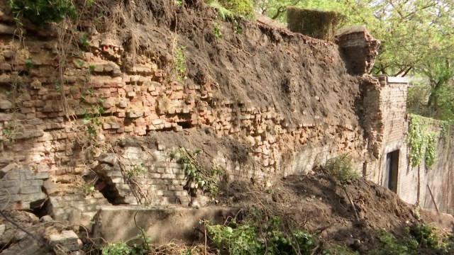Un effondrement inquiétant au thier de la Fontaine à Liège 