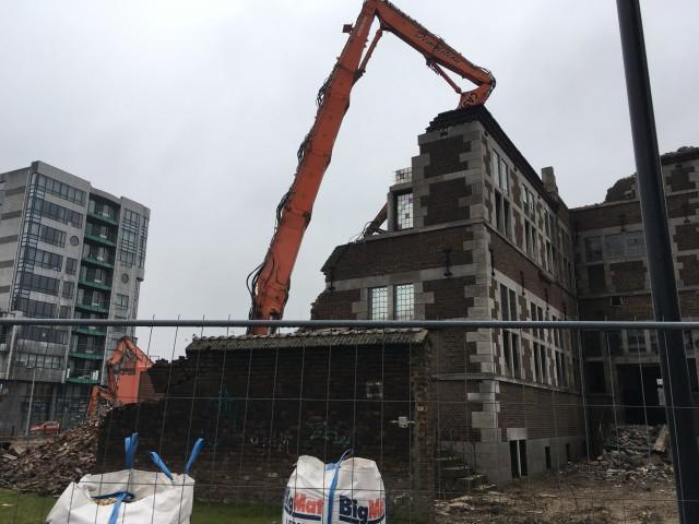 Maison Rigo : la démolition suit son cours