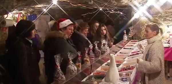 Le marché de Noël des grottes de Wonck