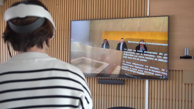 A l'Uliège, des étudiants s'exercent avec la réalité virtuelle 