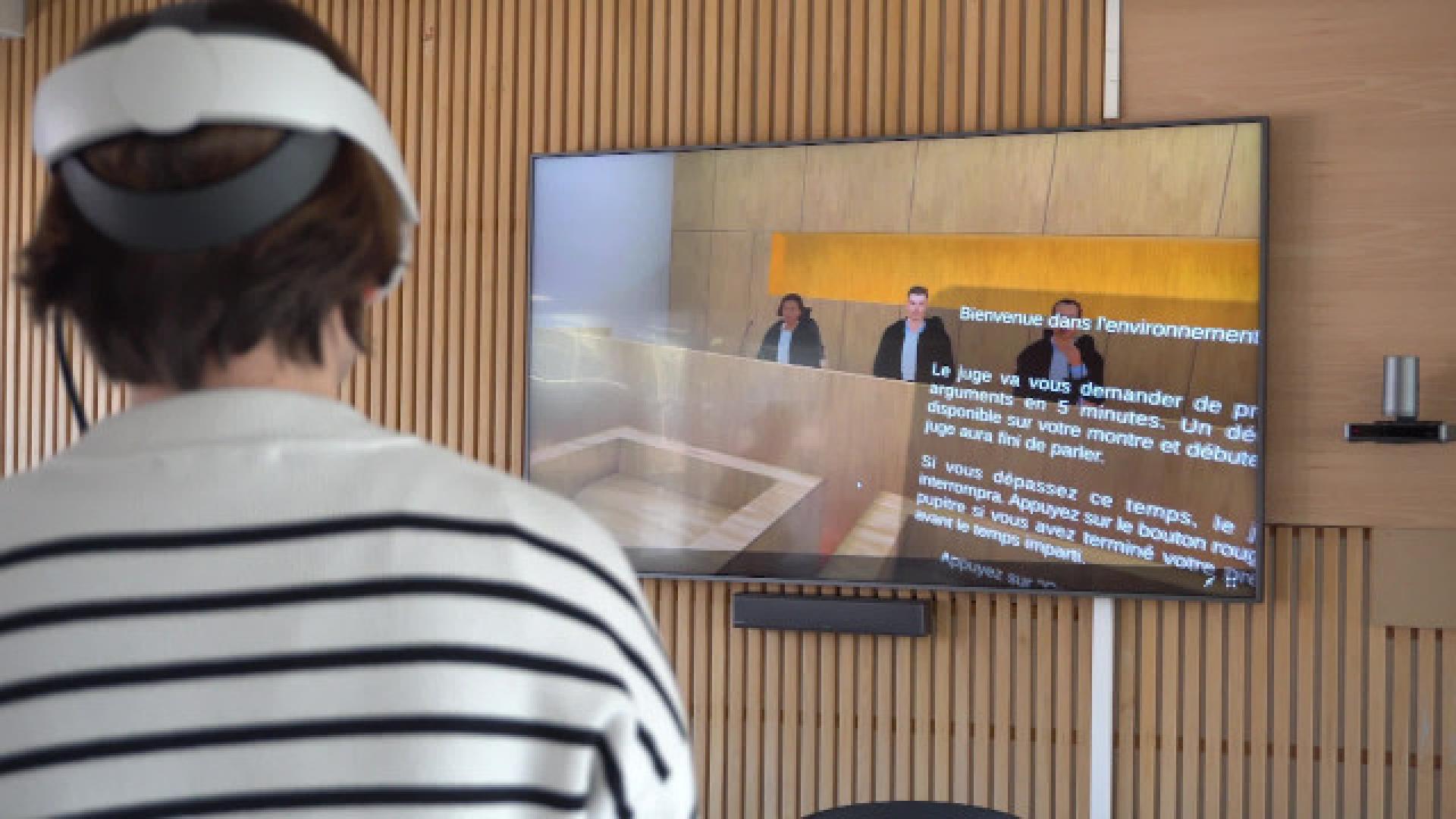 A l'Uliège, des étudiants s'exercent avec la réalité virtuelle 