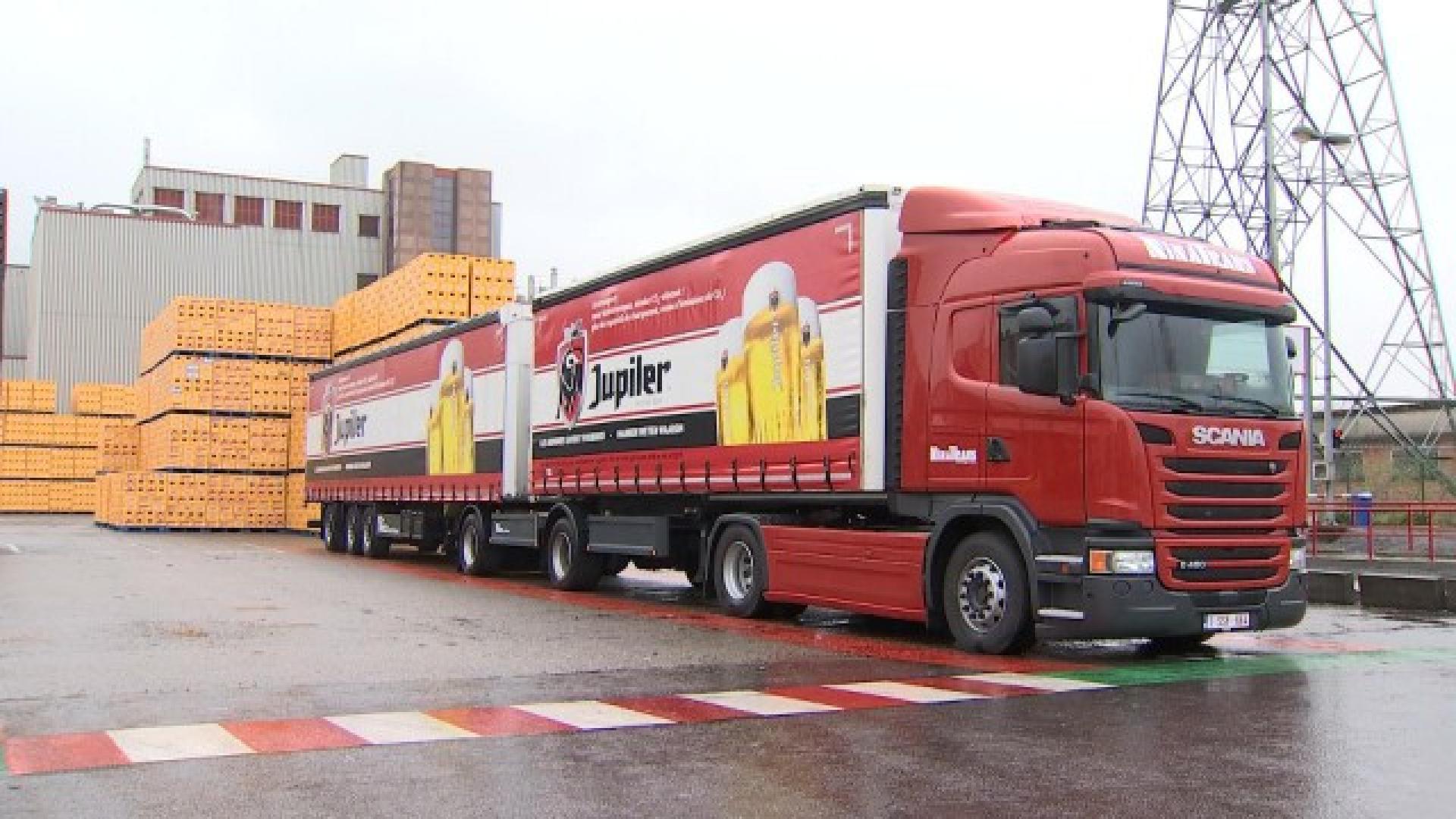AB Inbev teste des camions plus grands pour rouler moins