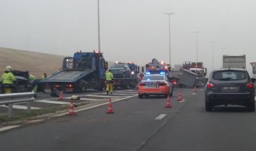 Accident sur l'E42 : importants ralentissements ce mardi matin 