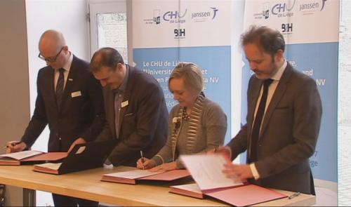 Accord de collaboration Janssen / CHU / Université de Liège 