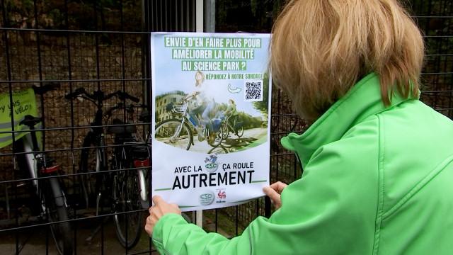 Sondage de la CSC pour une meilleure mobilité au Liège Science Park