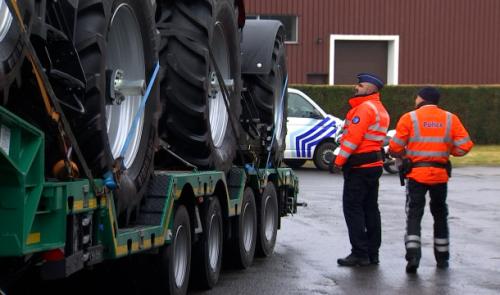 Action de sécurité routière à Awans