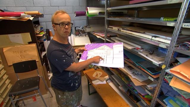 Alain a vaincu sa peur de l'hôpital grâce à l'art