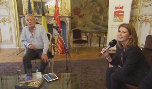 Alain Delon à Liège : morceaux choisis 