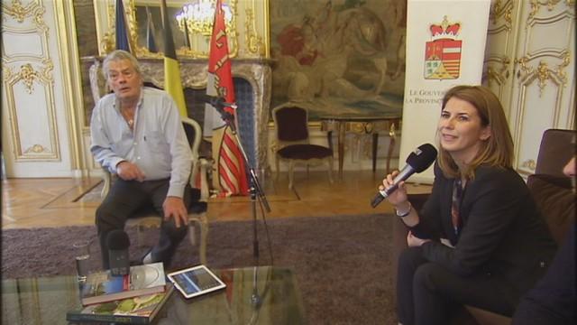 Alain Delon à Liège : morceaux choisis 