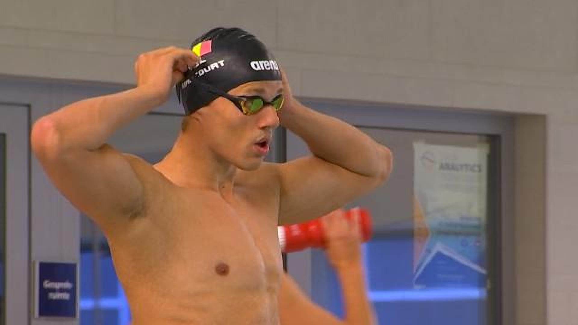 Dans le sillage d'Alexandre Marcourt, pépite liégeoise de la natation belge 