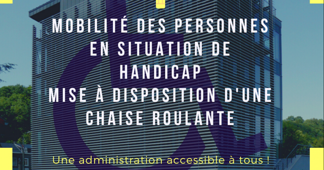 Amay : bâtiments communaux accessibles aux PMR