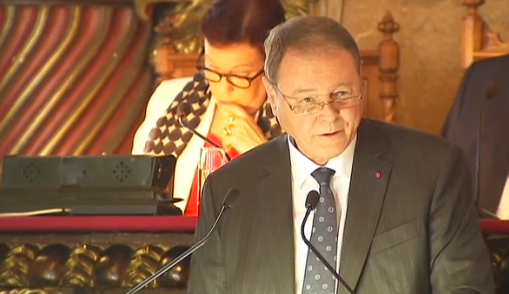 L'intégralité du court discours d'André Gilles pour tourner une page de 30 ans
