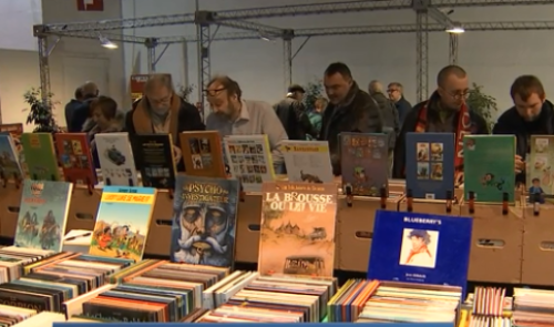 André Taymans au festival international de la BD